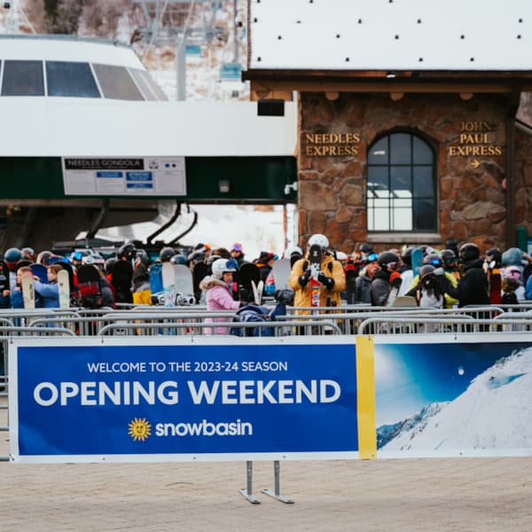 Snow Basic Snowbasin is Open for its 83rd Season! | Snowbasin